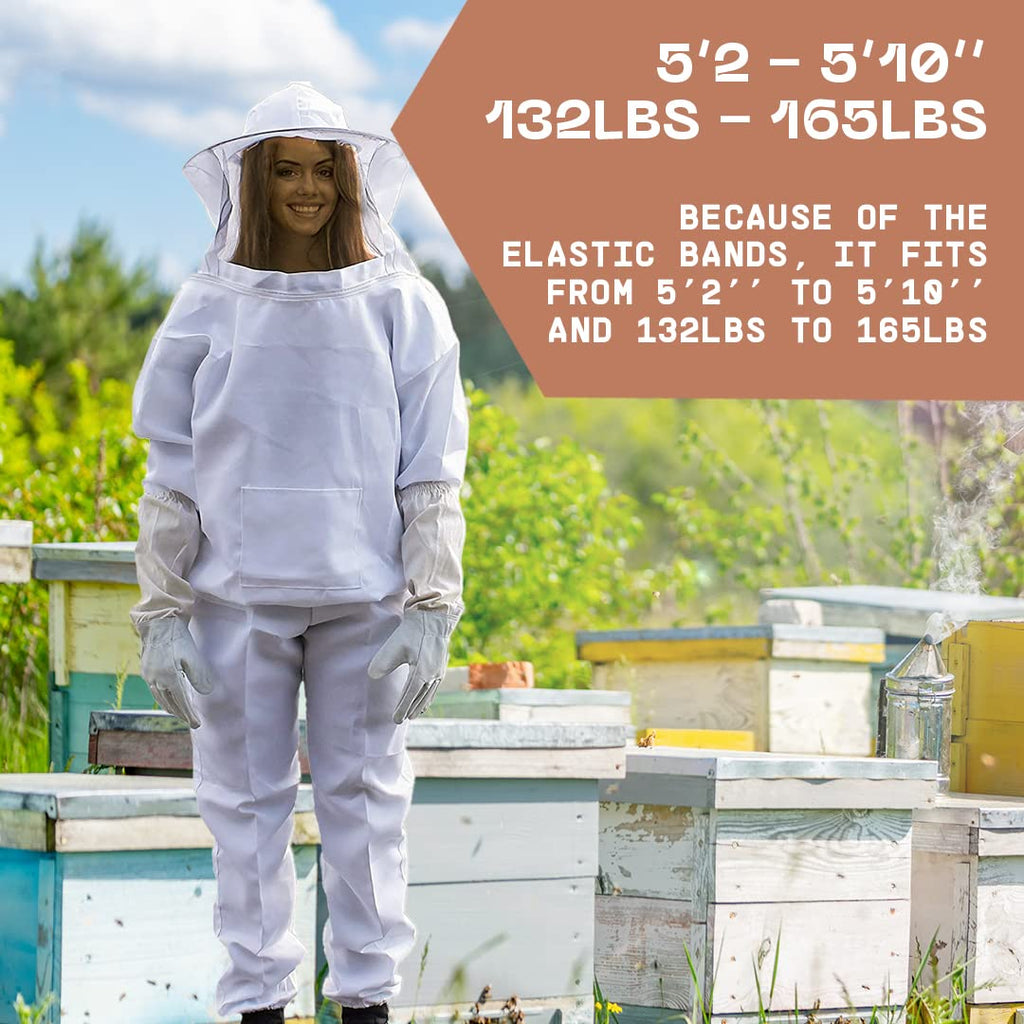 beekeeping suit sizes